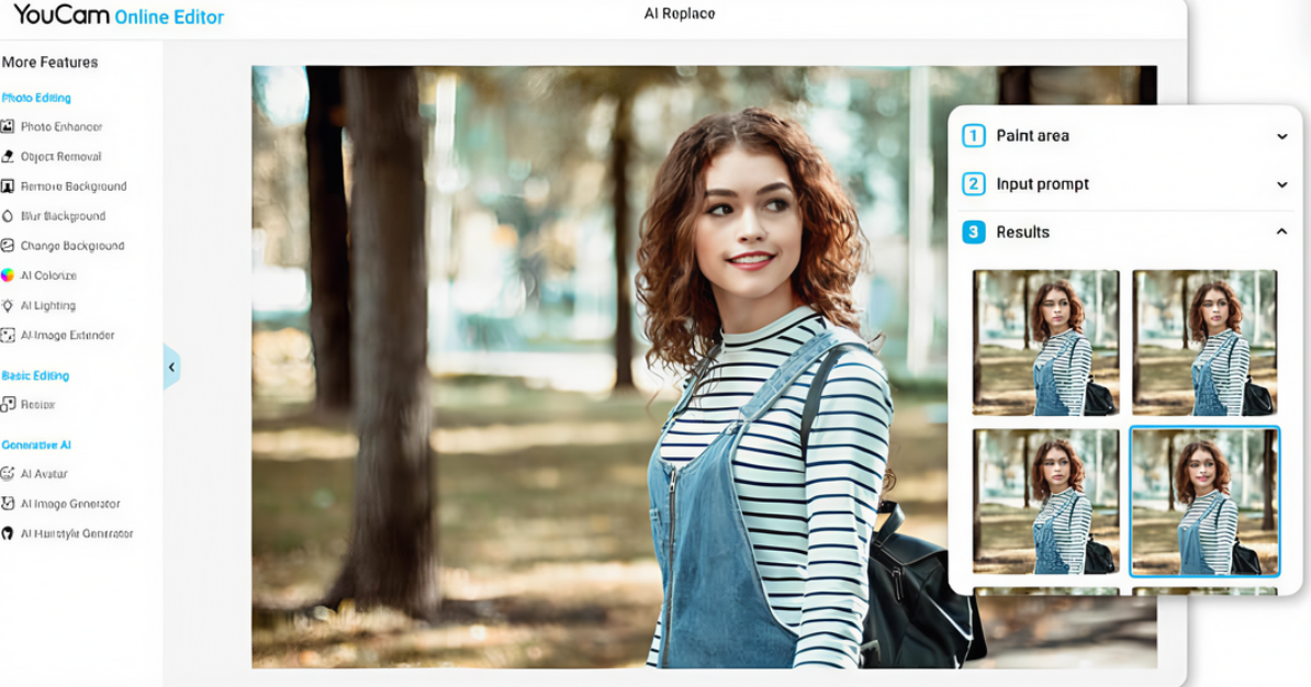 Aplicar alterações e baixar a foto