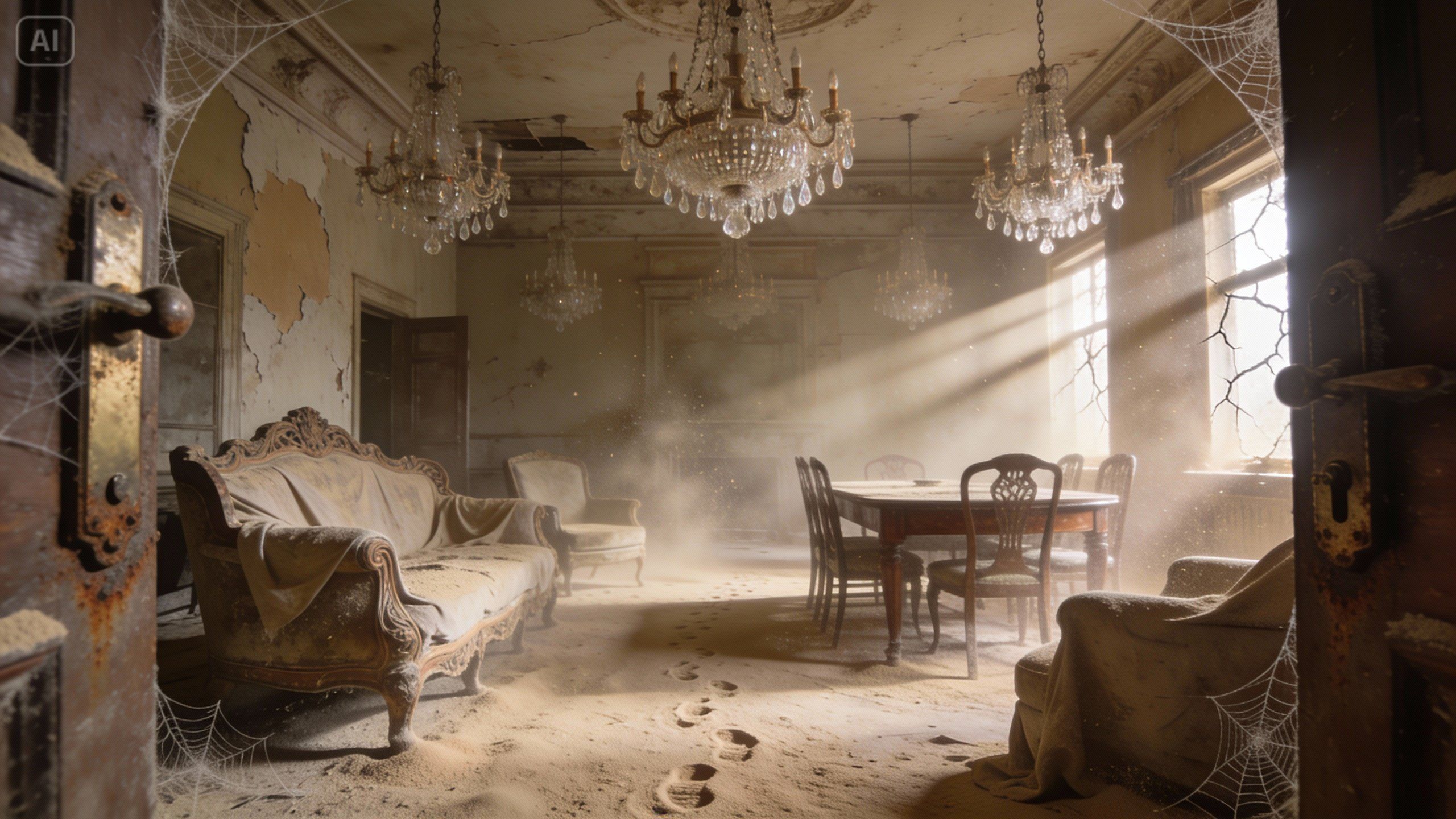 Turul casei abandonate