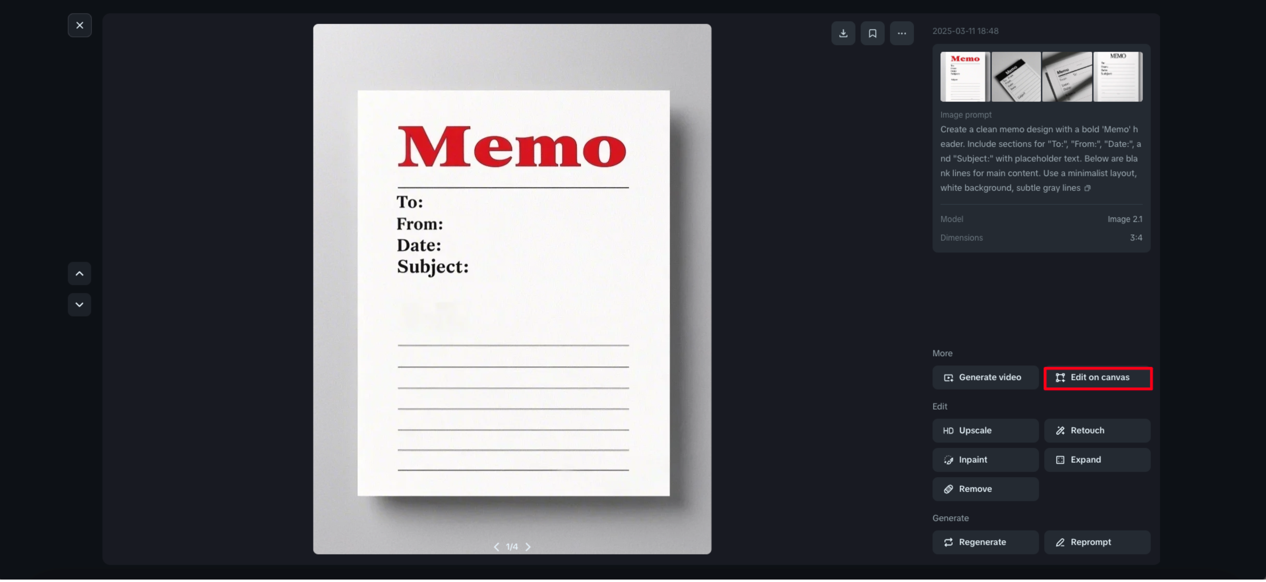 how to make a memorandum