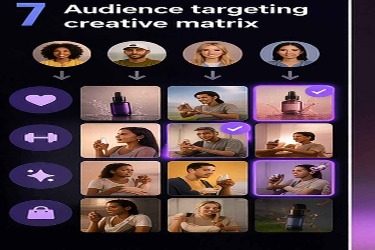 AI TikTok Ad Generator publishing topic-relevant visual