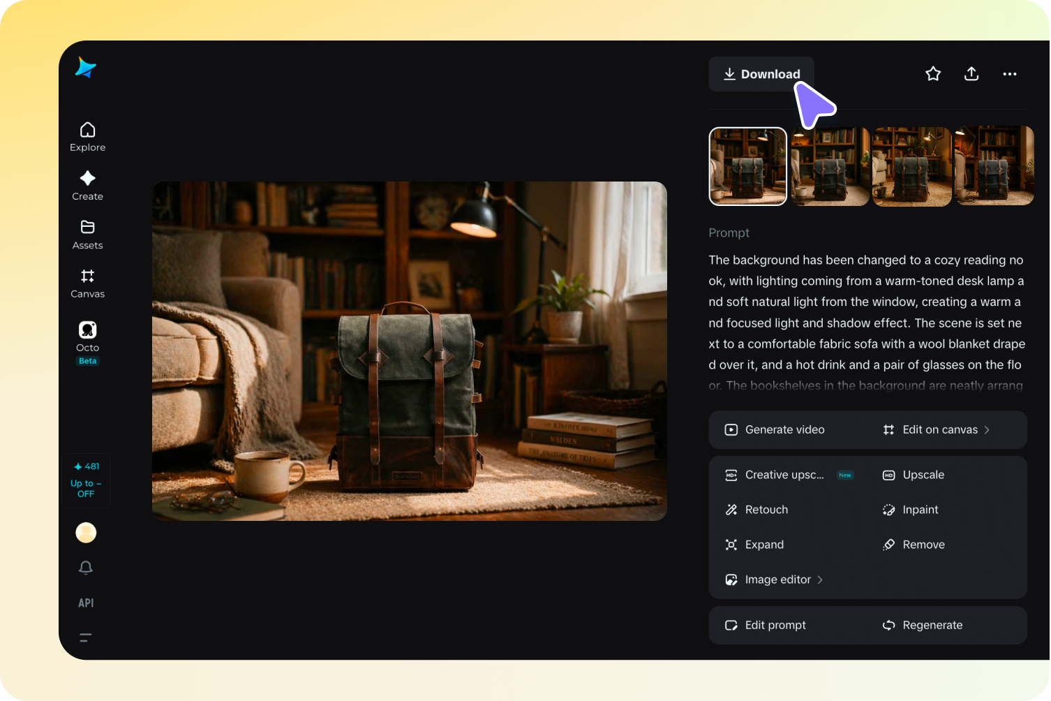 Generate, download, and publish to Amazon