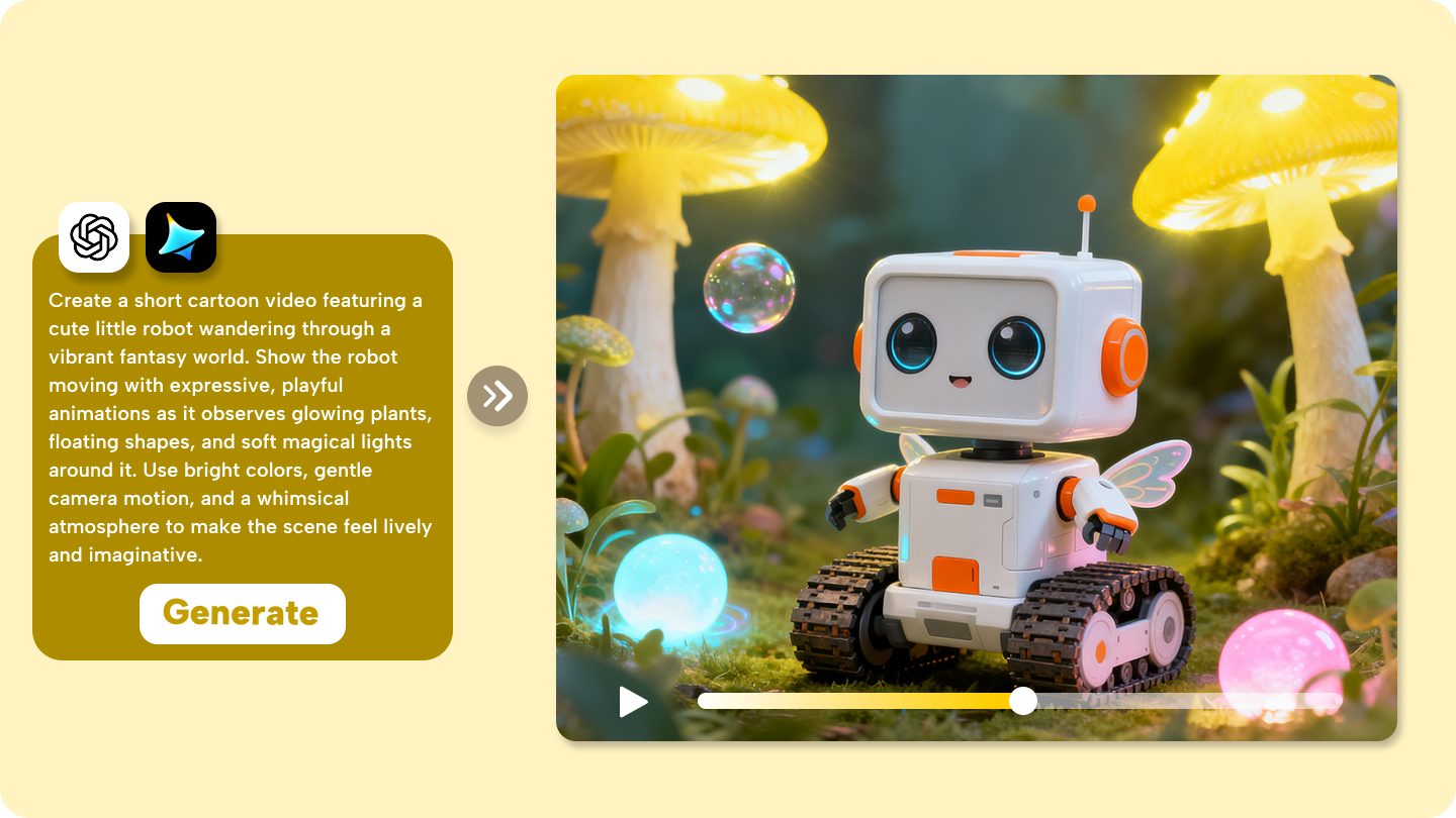 ChatGPTで動画を生成できます：ChatGPTプラグインで動画を作成