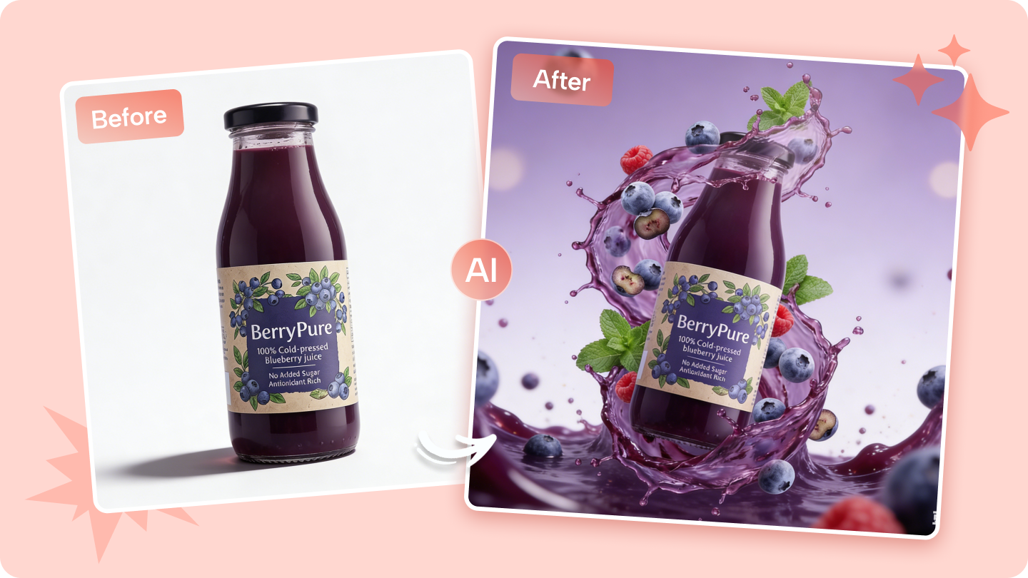 Transform E-Commerce Product Images Using Dynamic Poster Effects