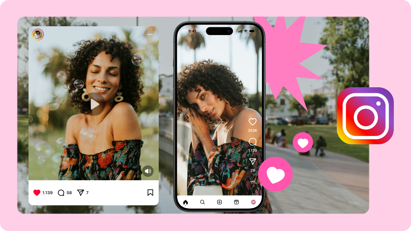 how to create videos on instagram