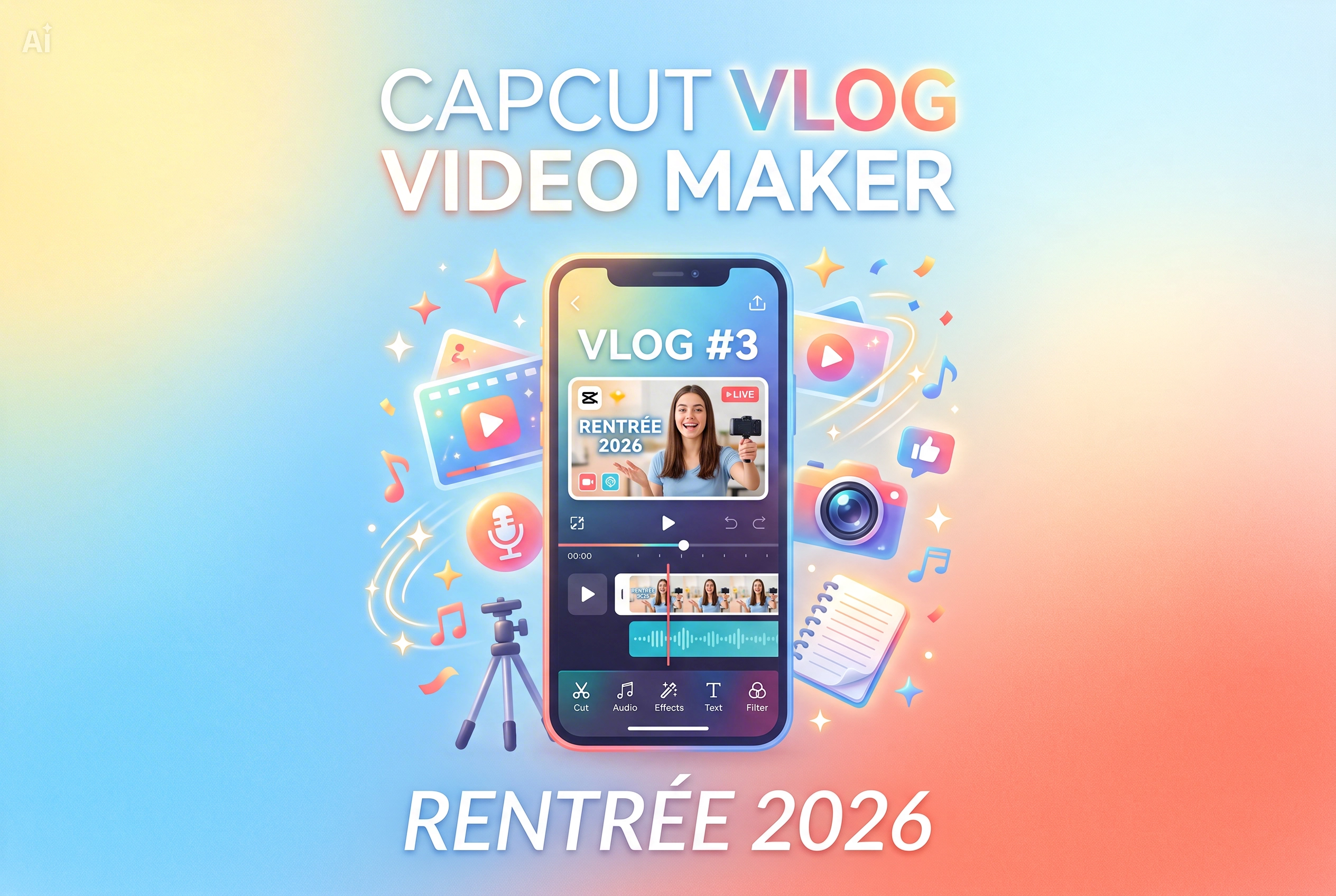 Créer un vlog montage avec CapCut : transformez vos clips en récit prêt à publier
