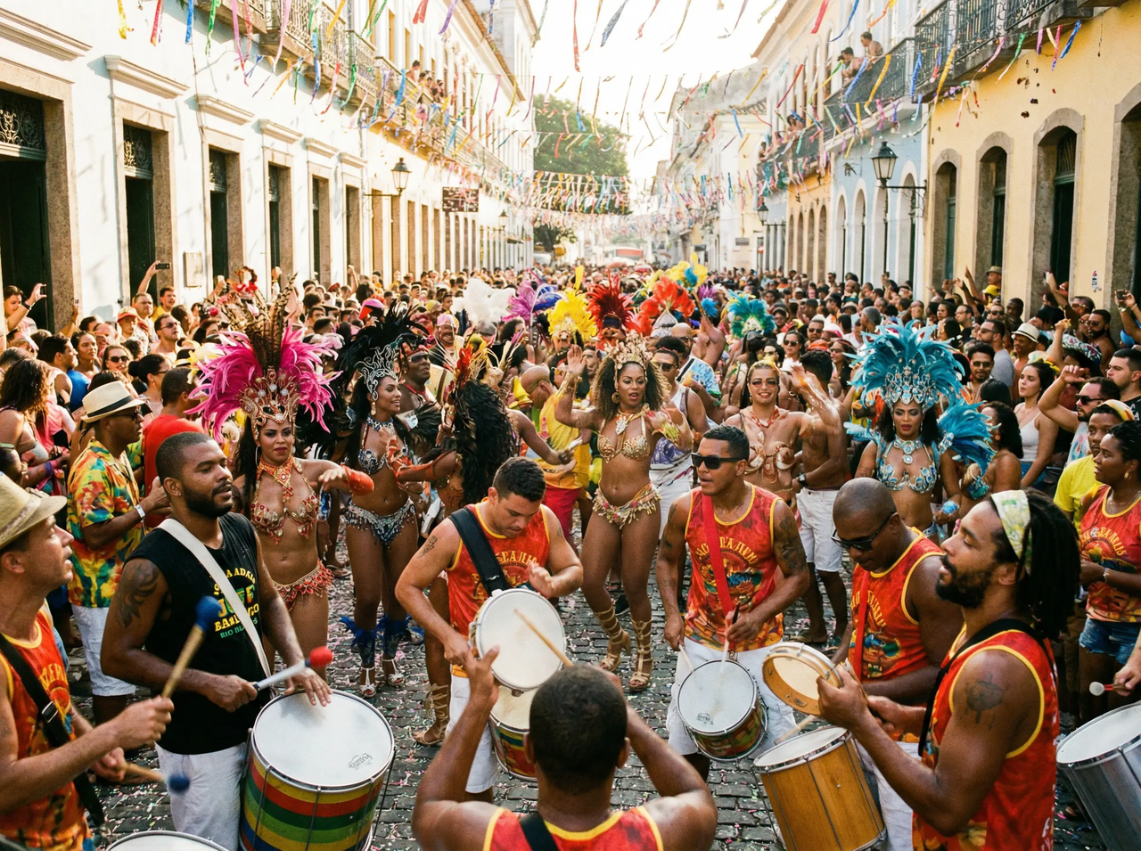 Create a poster that conveys the plot and the joy of your block