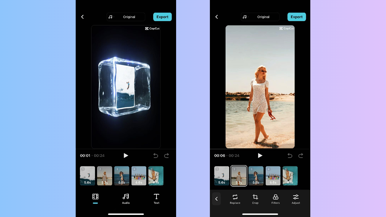 Refine the generated video