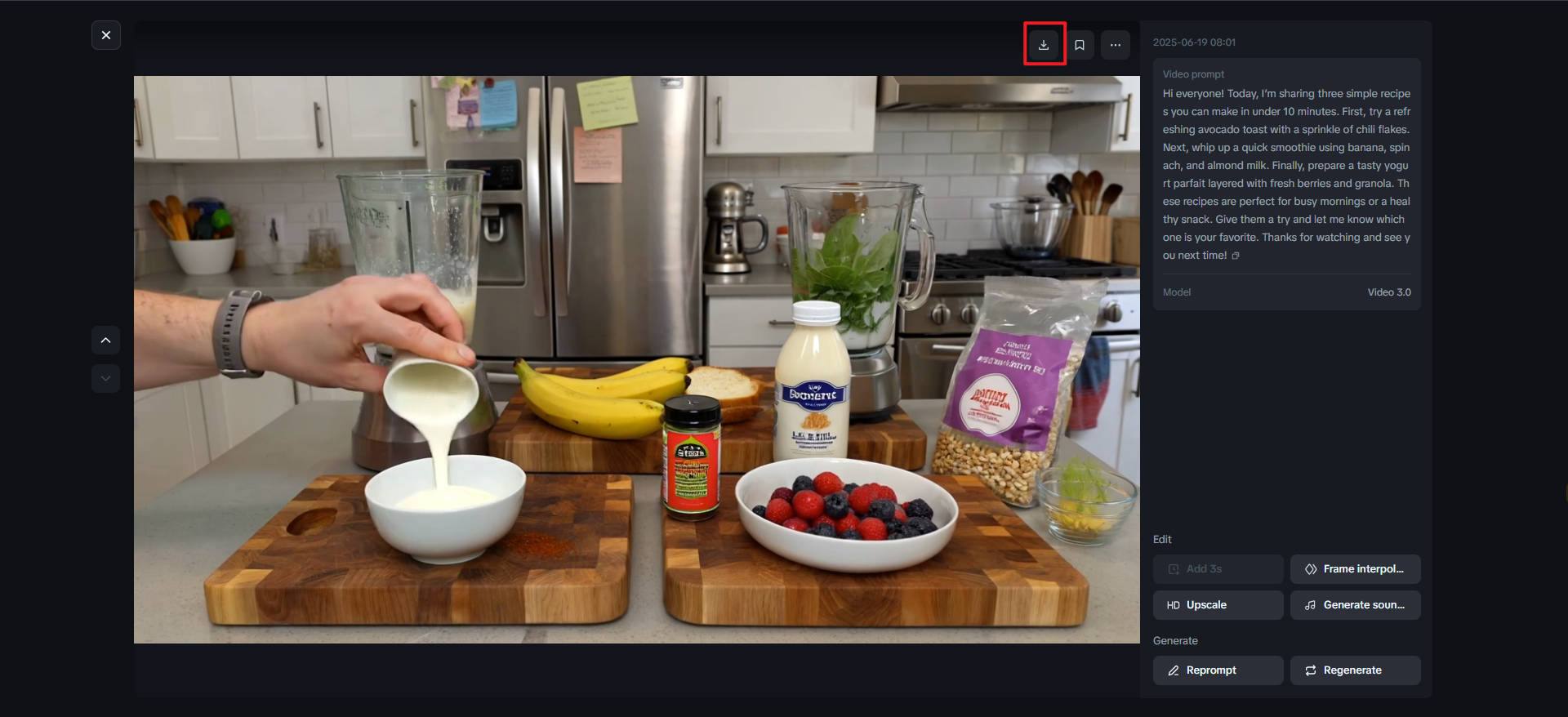 ai script generator for YouTube