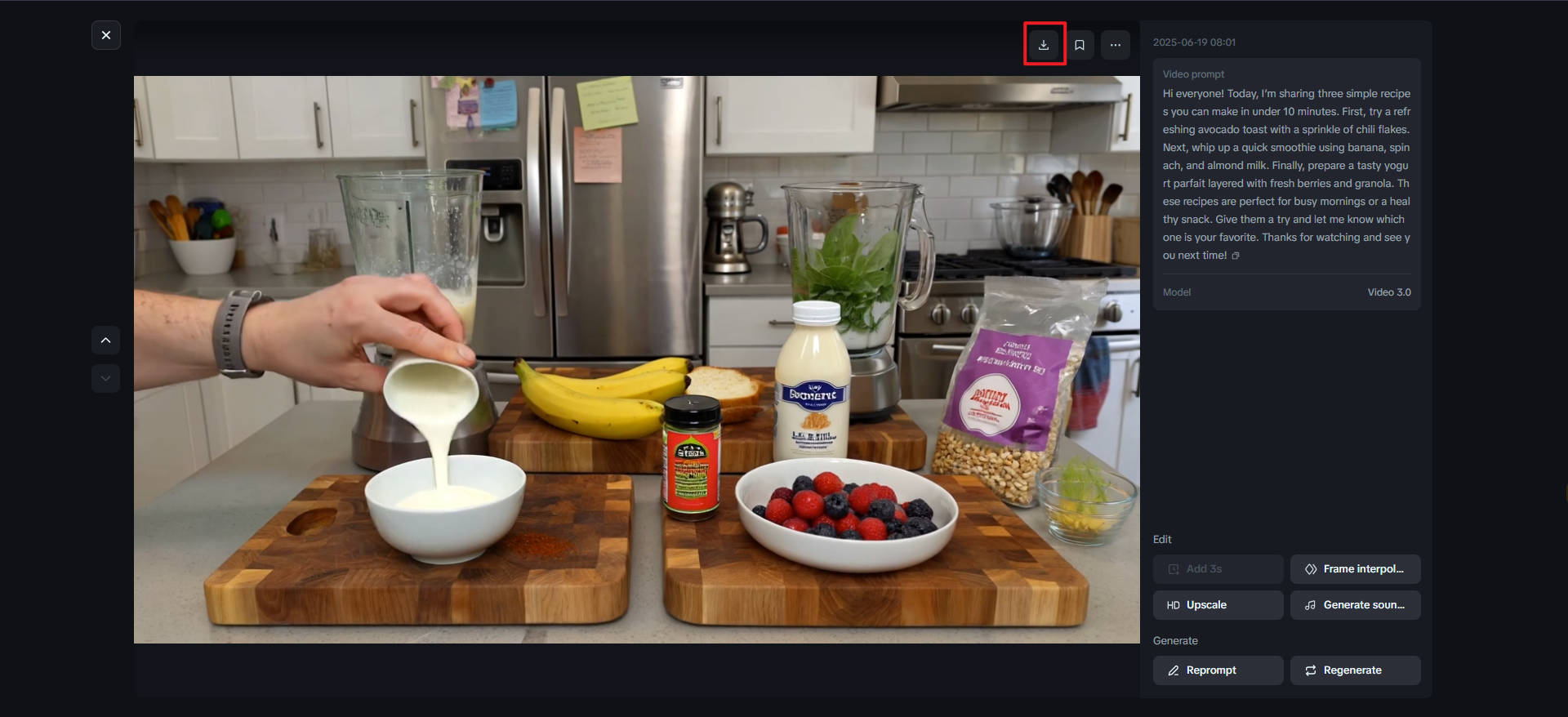 YouTube için ai komut dosyası oluşturucu