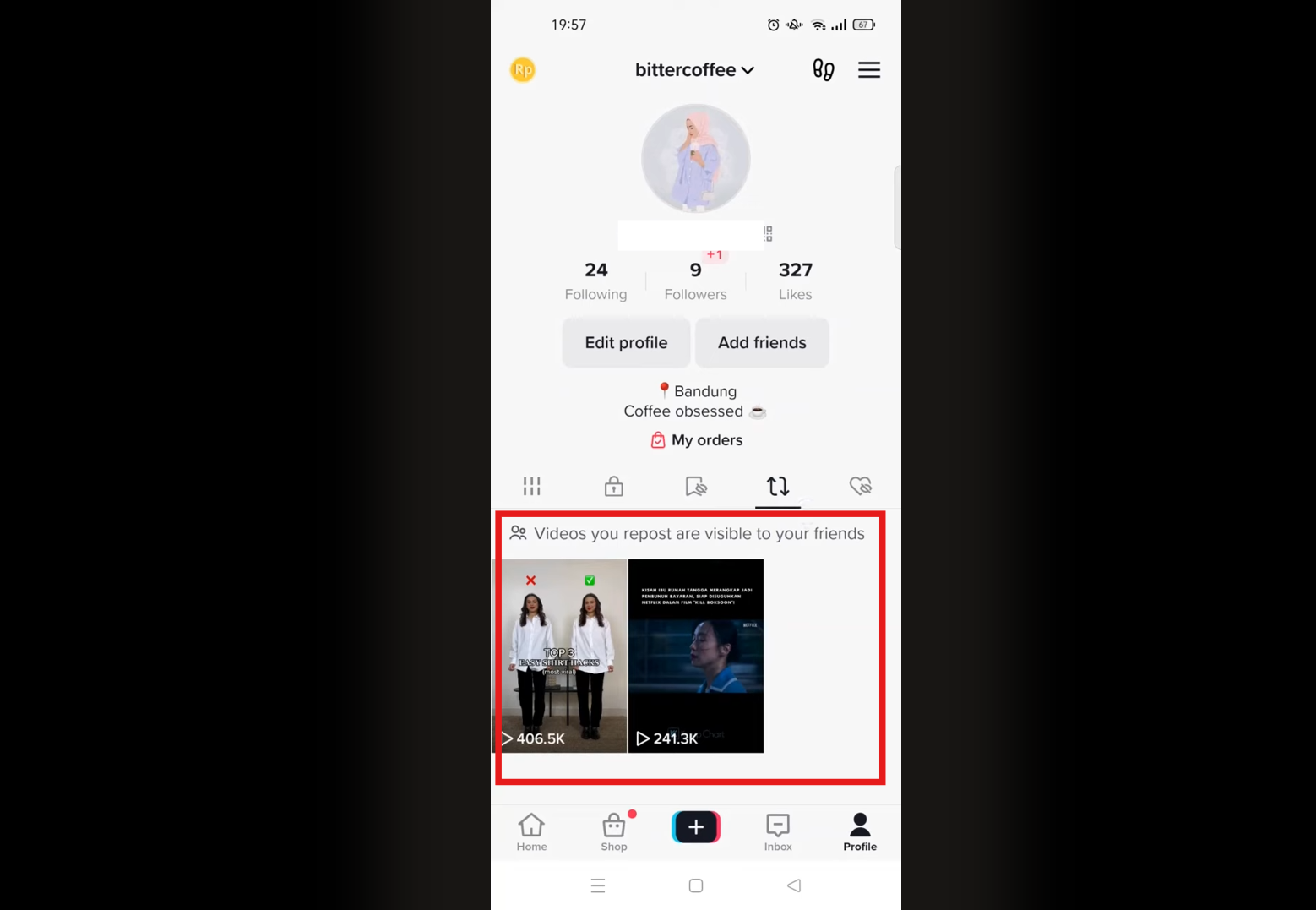 Finden Sie das erneut gepostete Video