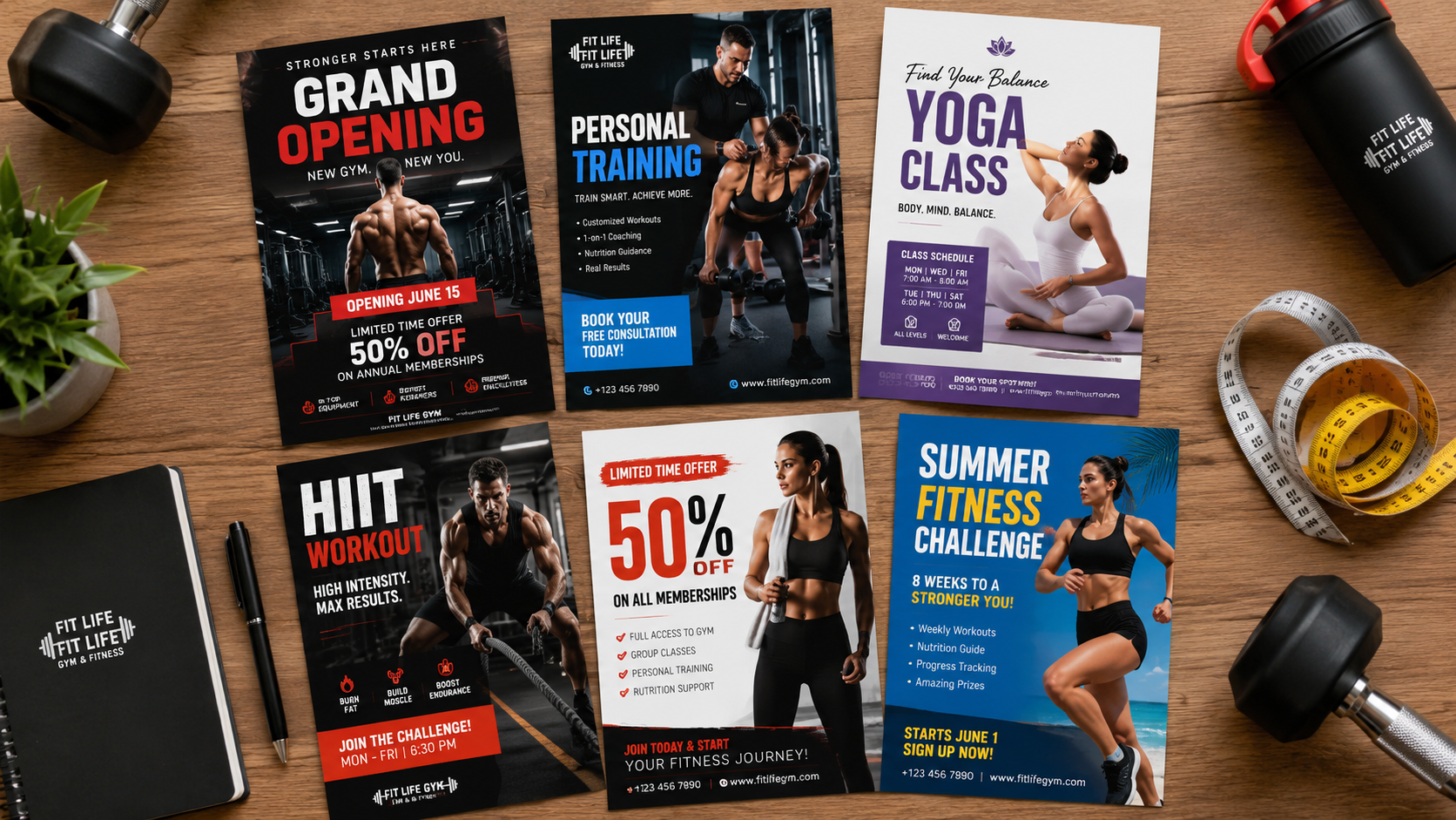 Gym flyer