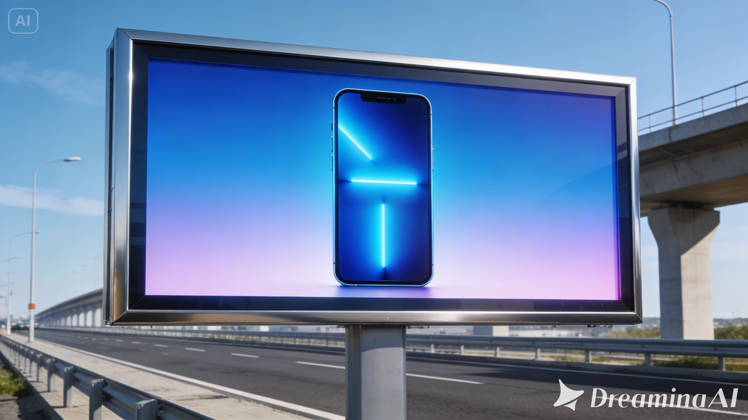 Cyfrowa makieta billboardu