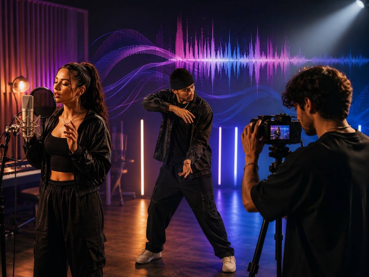 lip sync music video prompt cover 3 in 4:3
