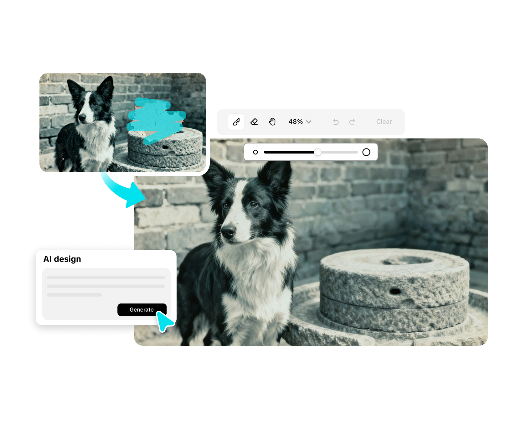 Libreng Online AI Inpainting