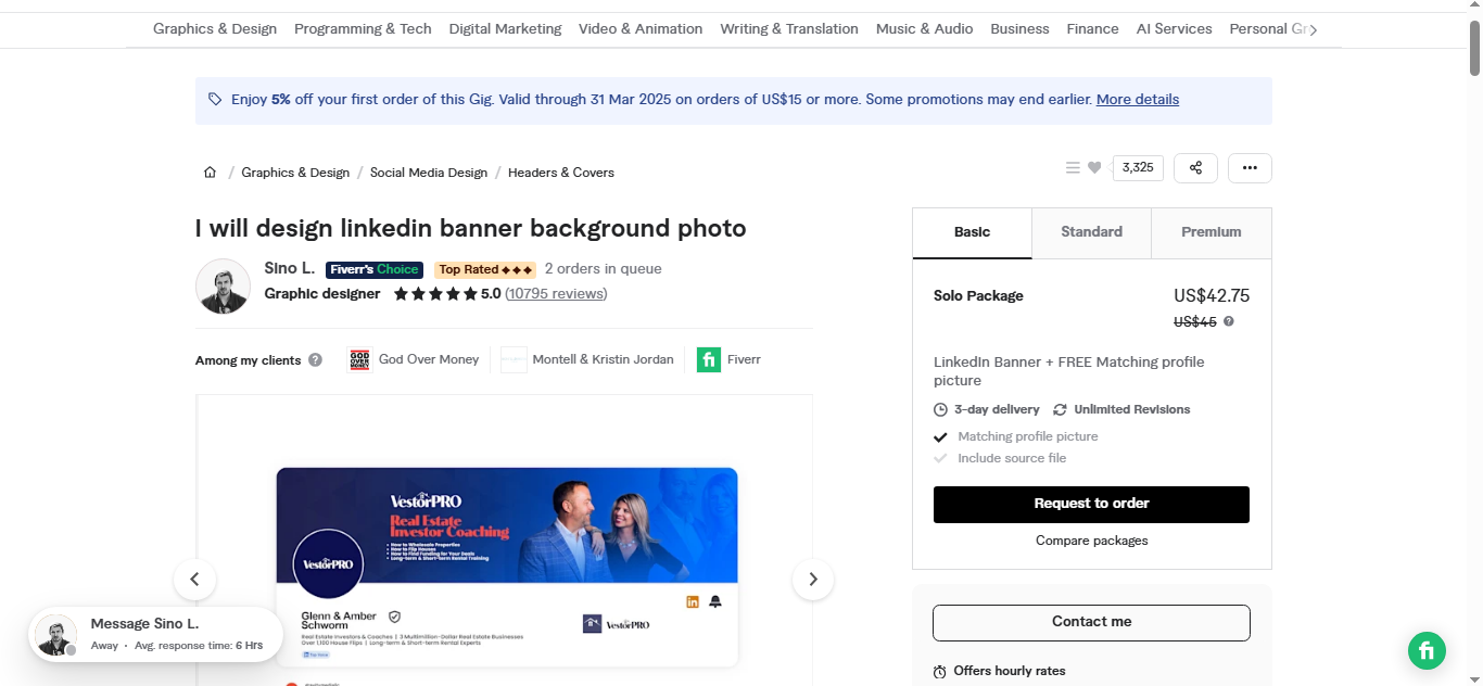 LinkedIn Bildhintergrund
