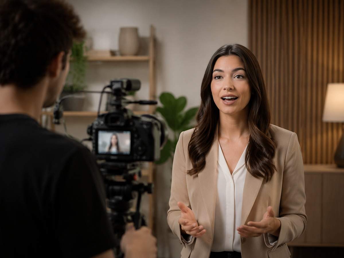 Marketing Video Lippensynchronisation Prompt Abdeckung 1 in 4: 3