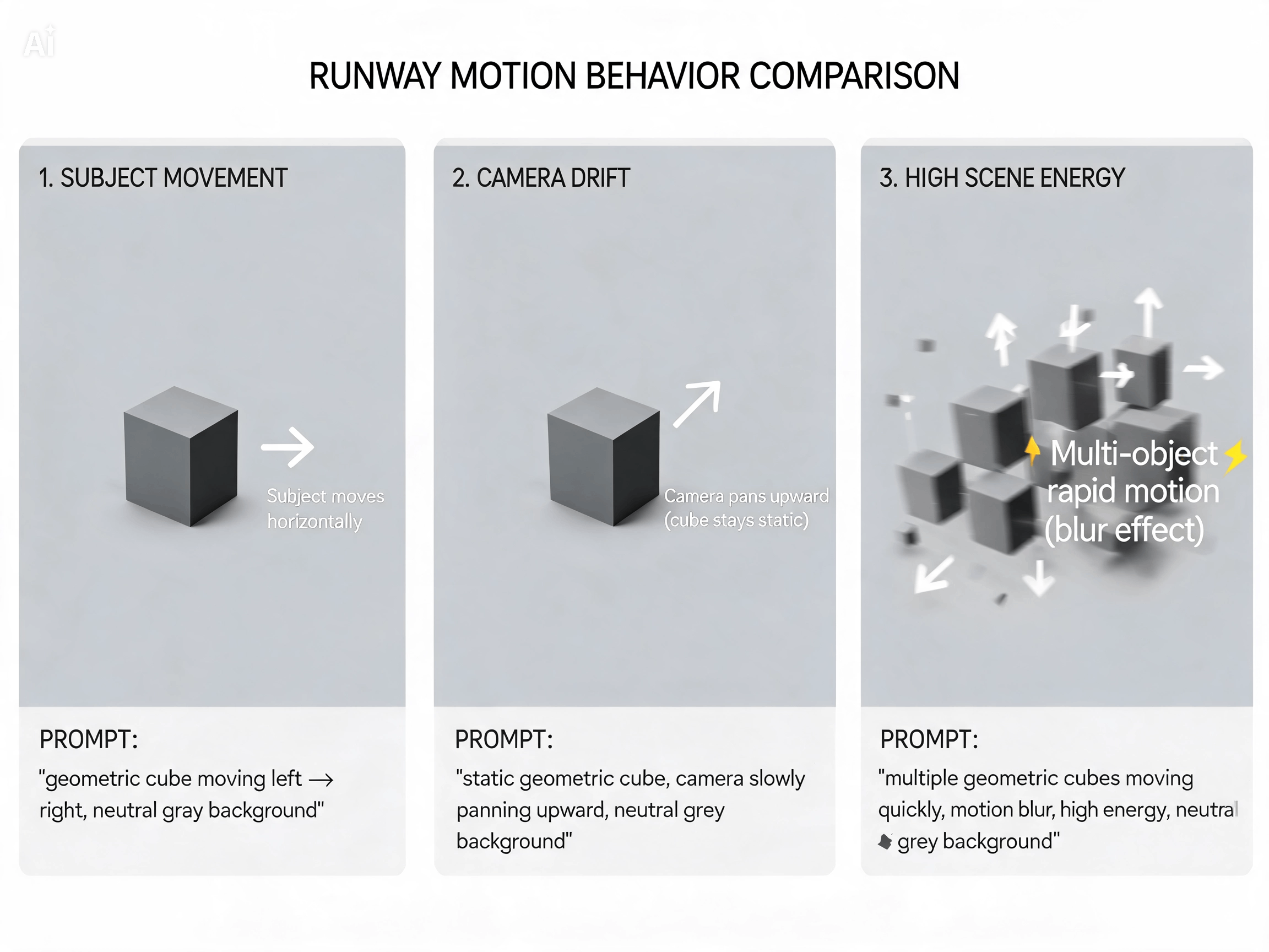 Comparing motion behavior