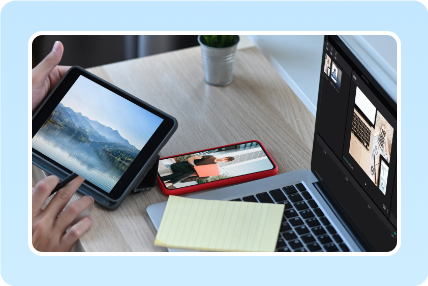 Produce videos with CapCut