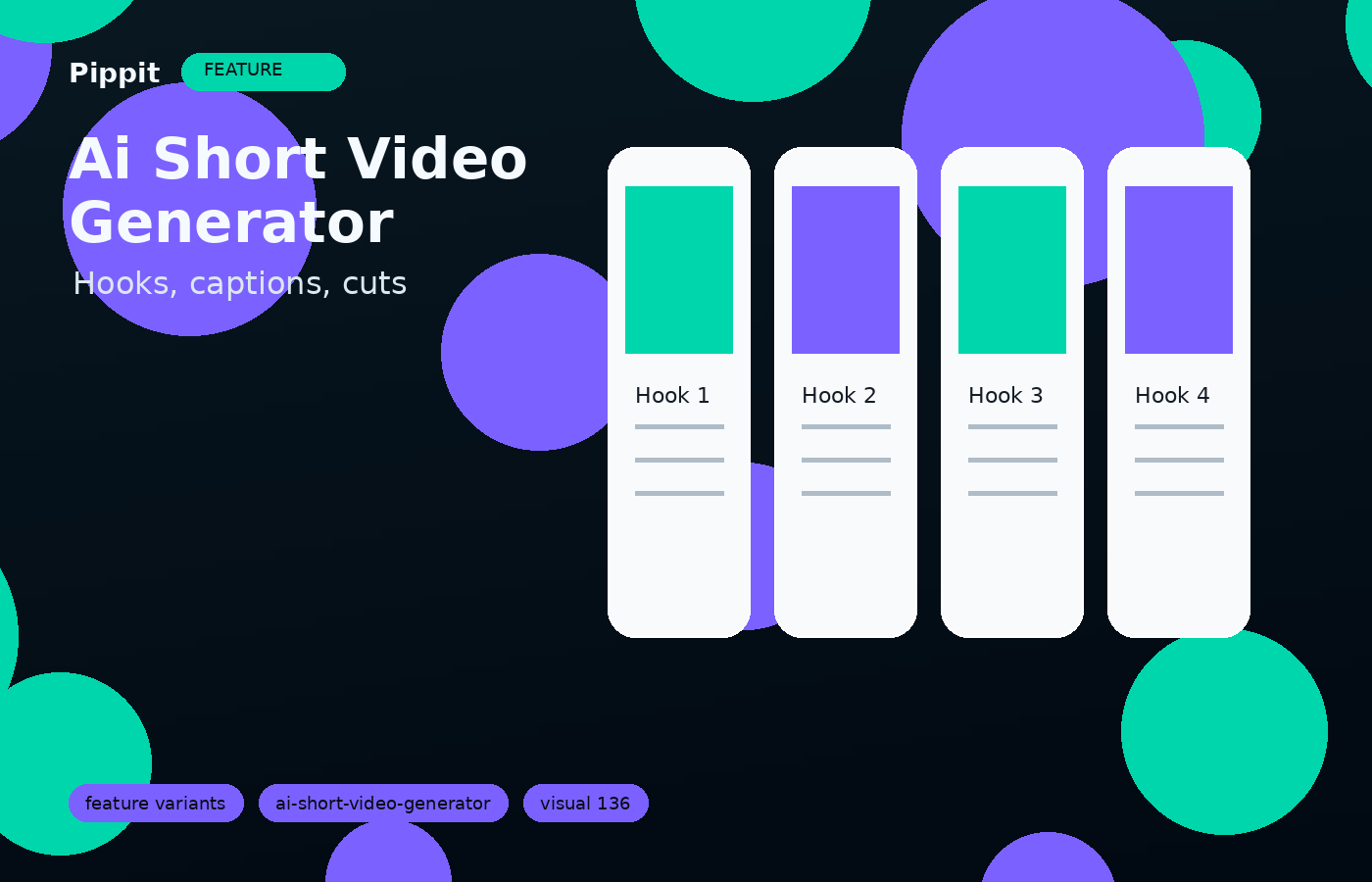 Ai Short Video Generator build variations without restarting visual