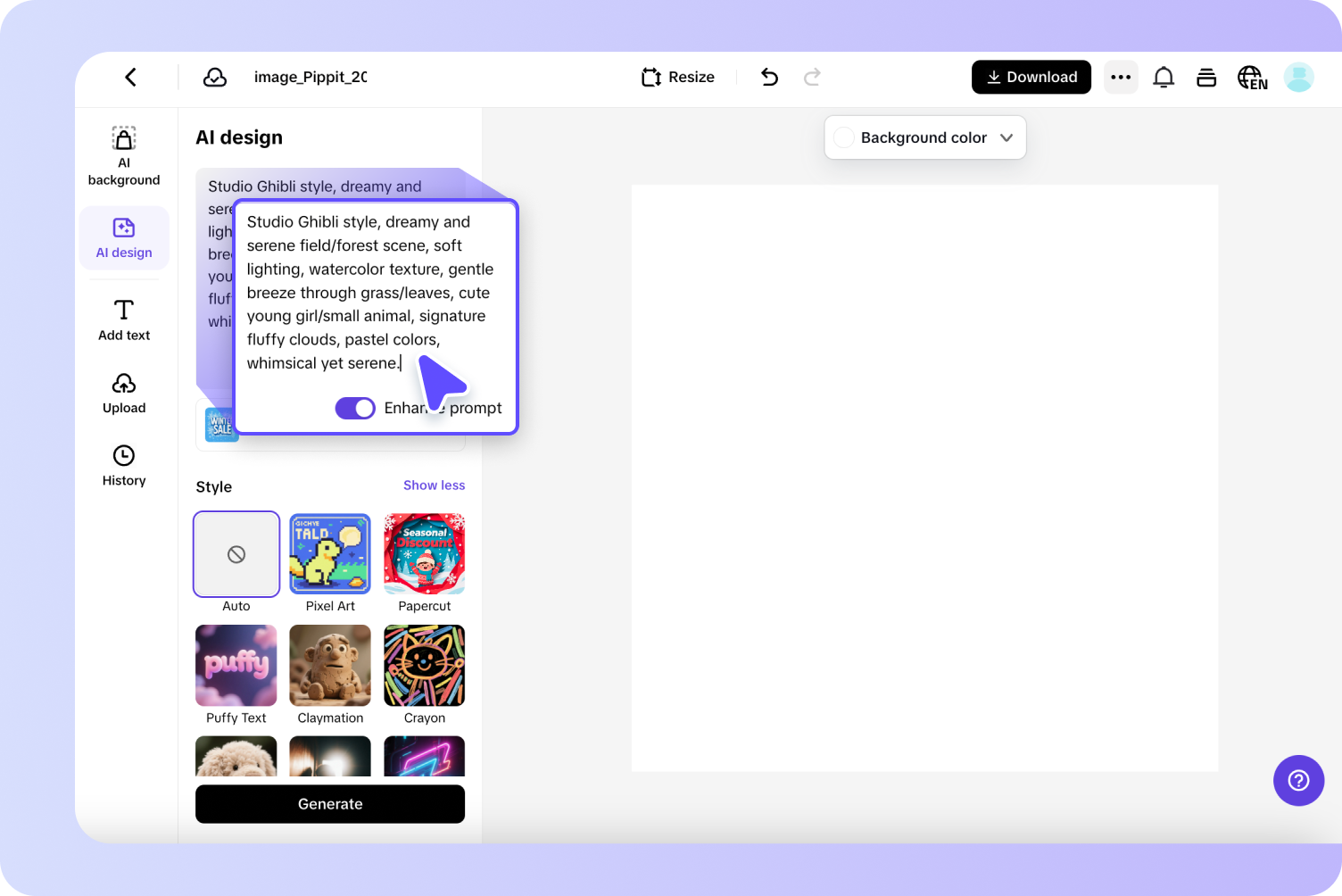 Введите текстовый запрос
