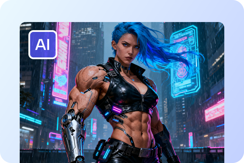 Создавайте персонажей с мышцами.