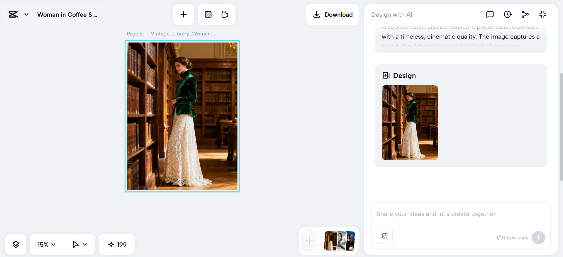Vintage glam revival