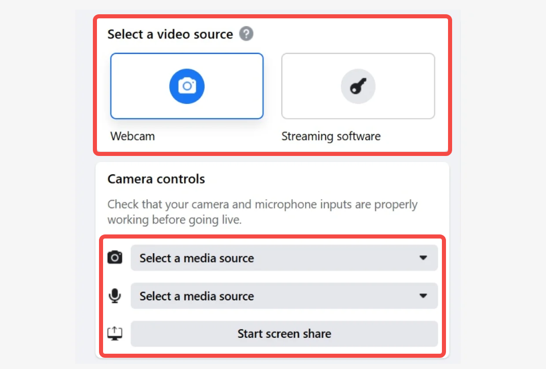 Set your video source on PC