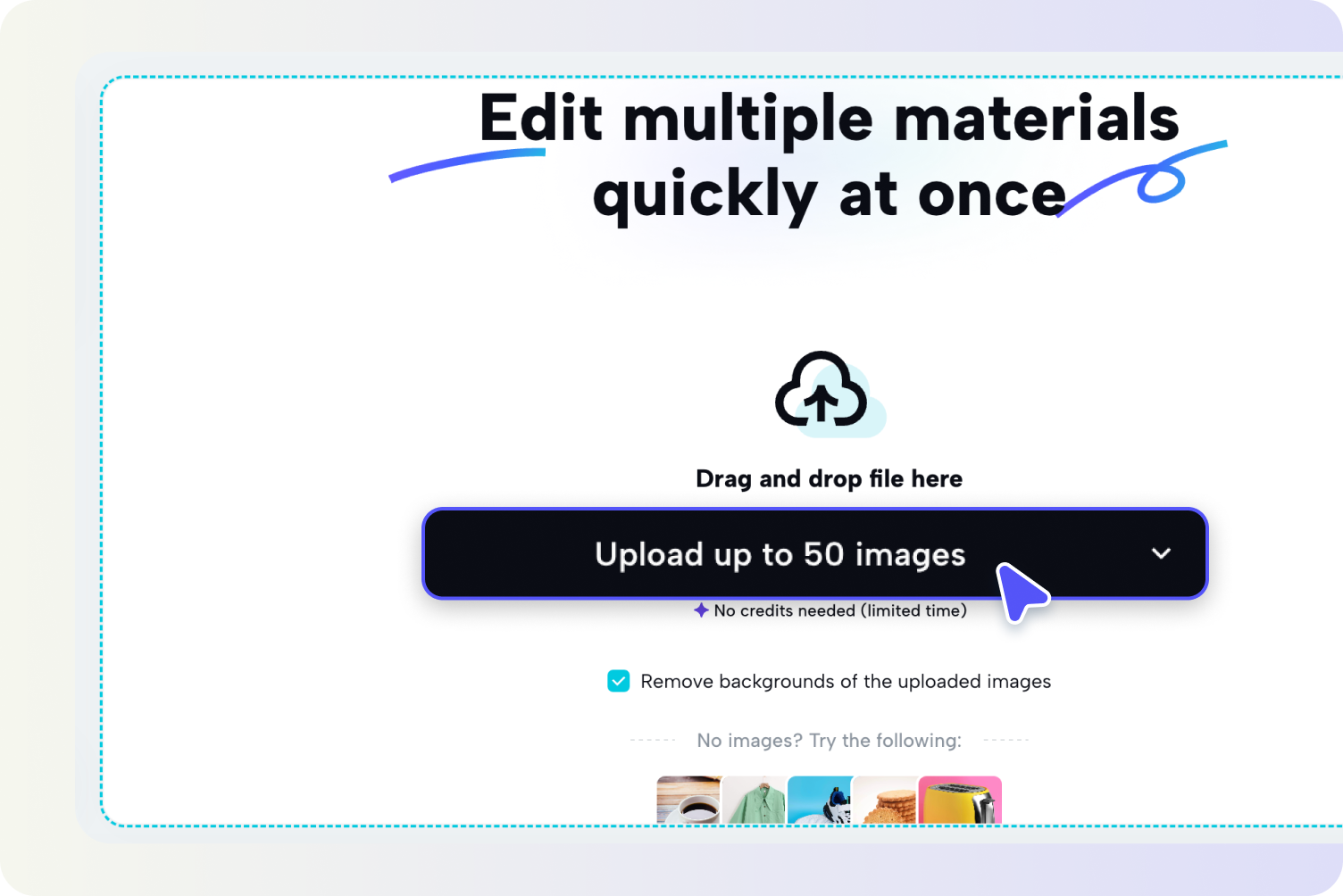 Upload images