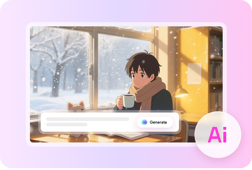 إلهام المشاريع الإبداعية باستخدام مولد صور الأنمي من CapCut.