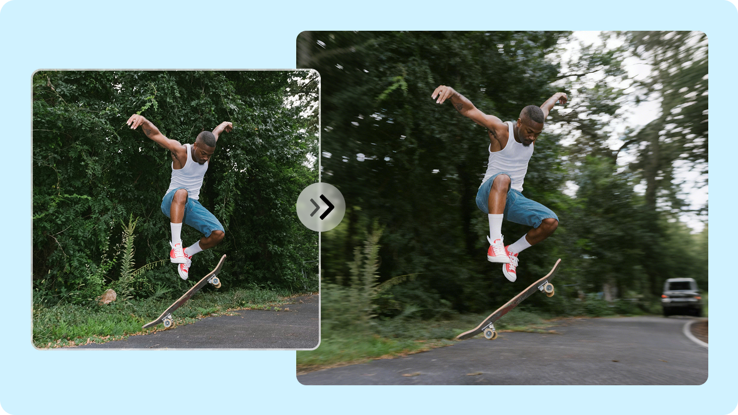 Photo blur effect 