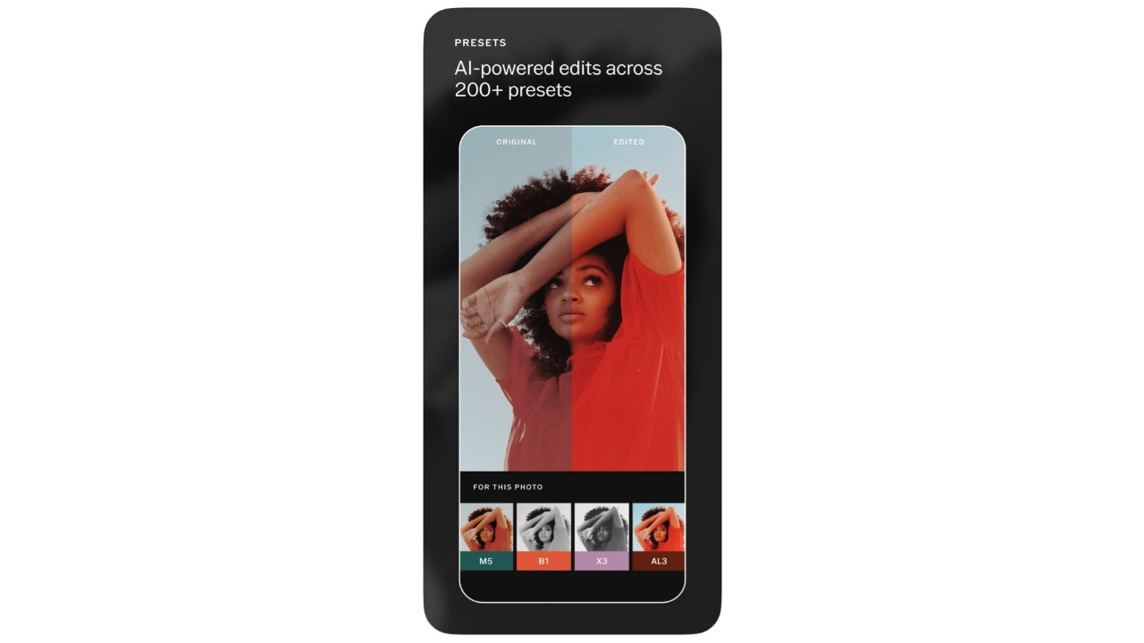 VSCO for editing Instagram photos