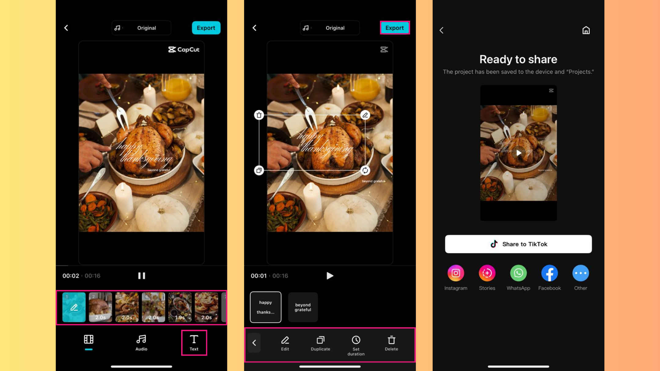 Preview and save your video