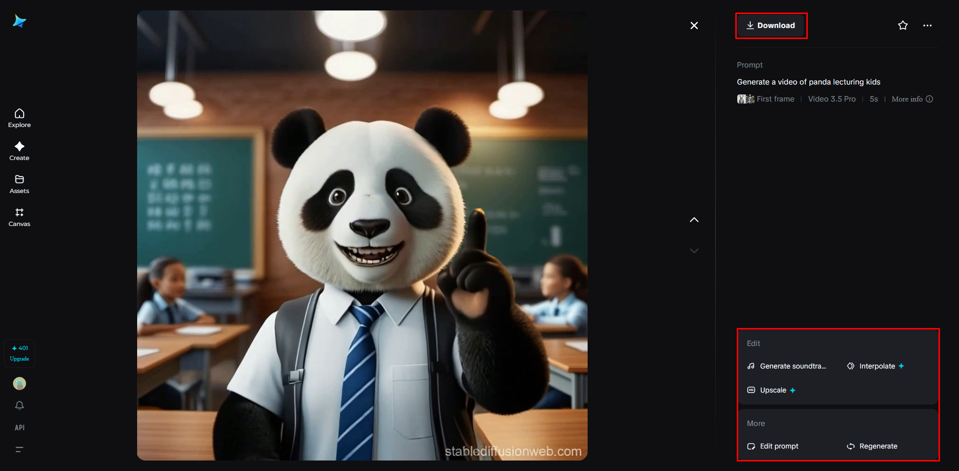 Refina y descarga el video