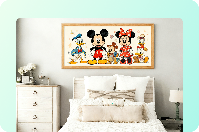 Creative decor for children's spaces