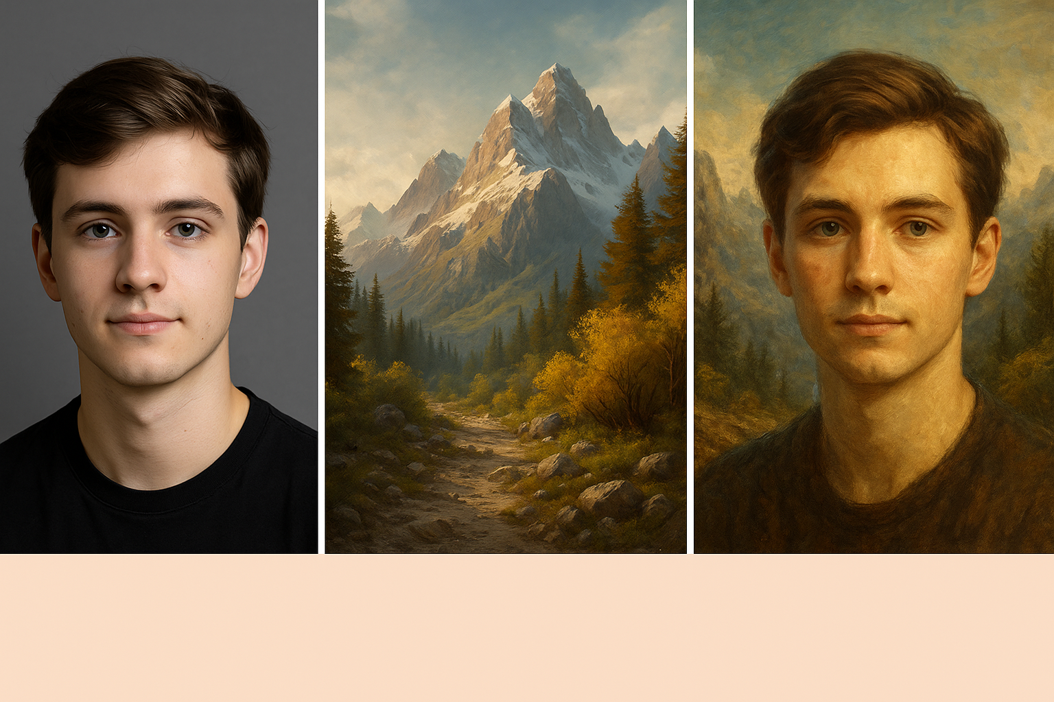 Power of AI image mixer