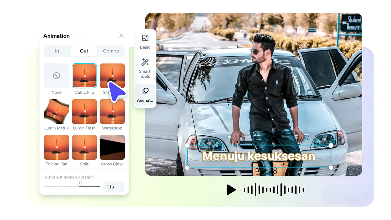 Menggunakan teknologi AI untuk mengubah foto menjadi video yang unik.