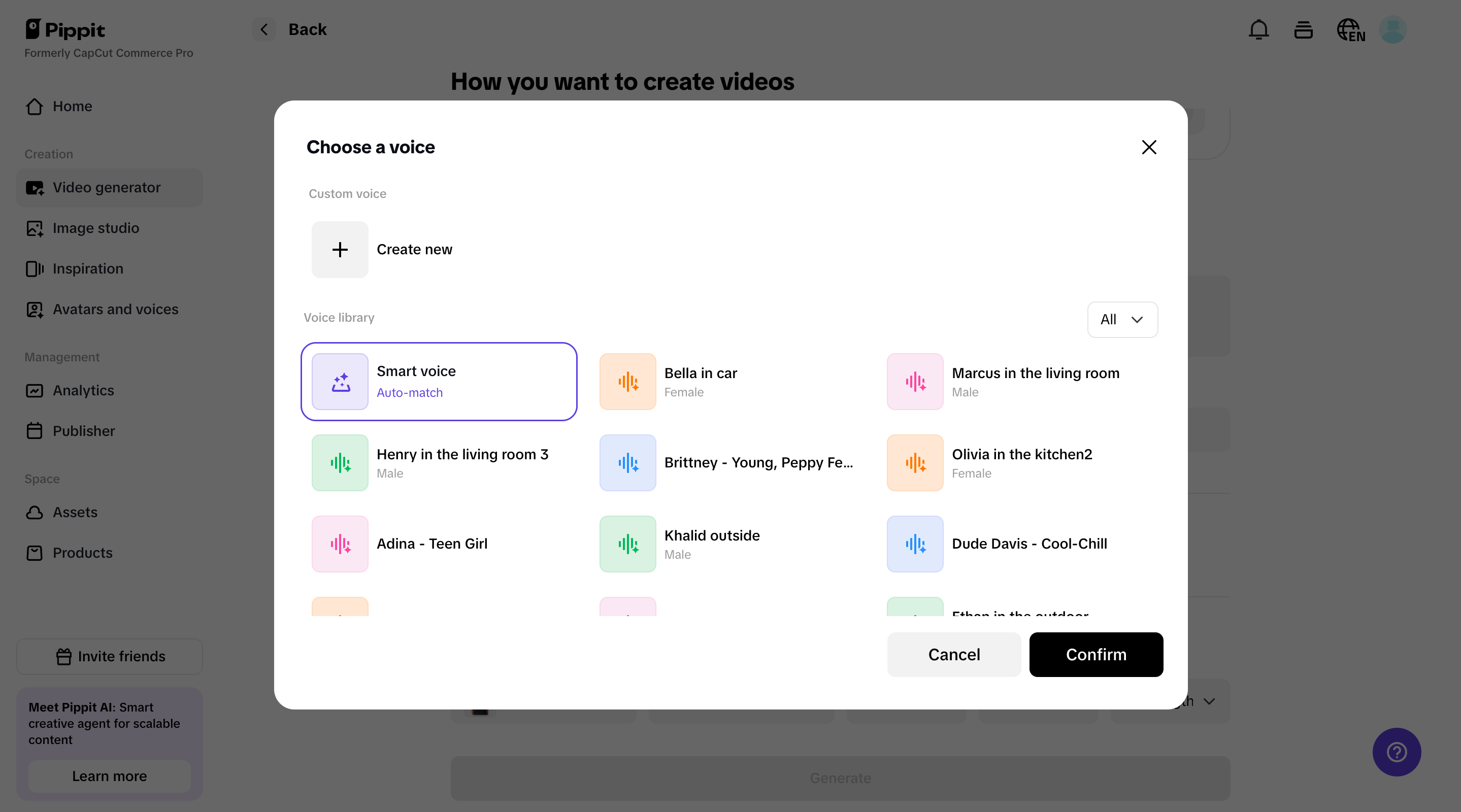 AI na mga boses sa higit 50+ na mga pagpipilian