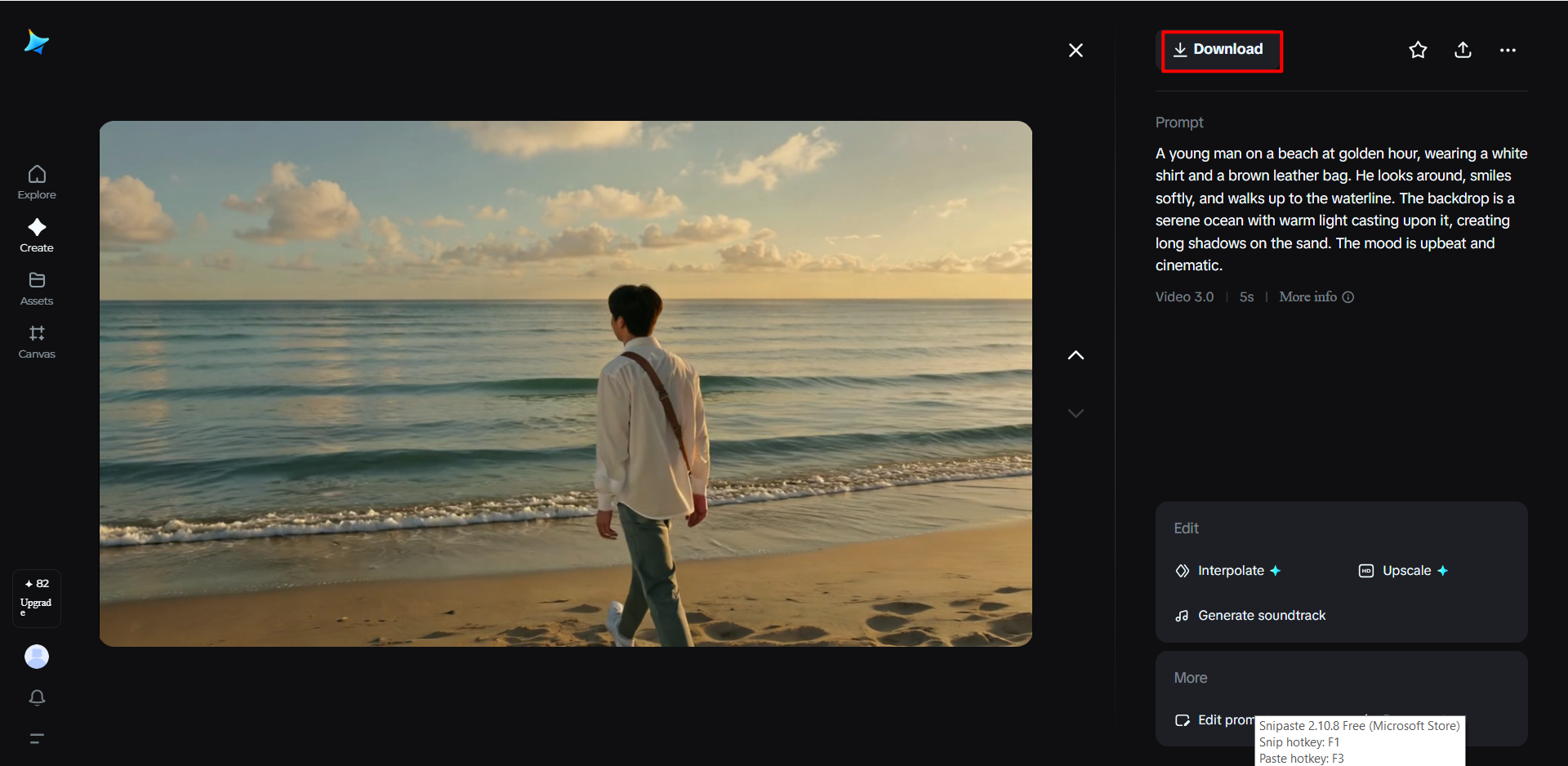 ai YouTube video script generator