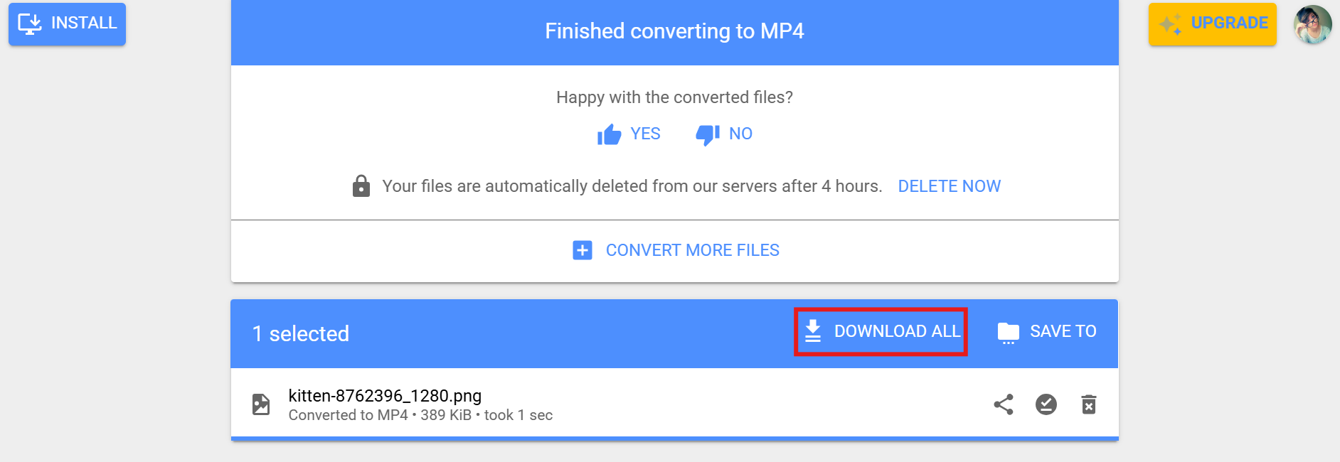 Download PNG photo video