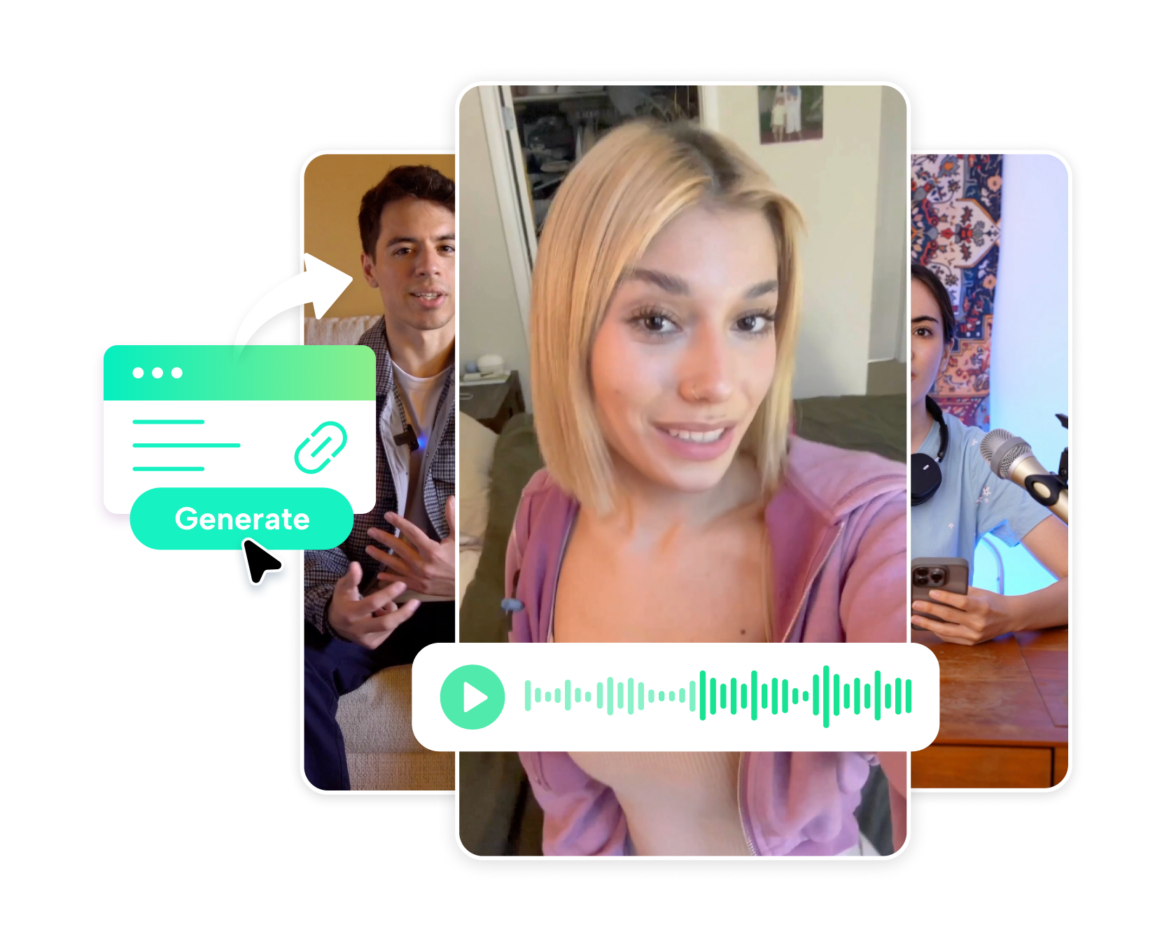 A dashboard of Pippit's platform showing features like Video Generator, AI Avatars, and Image Studio, symbolizing modern tools for communication