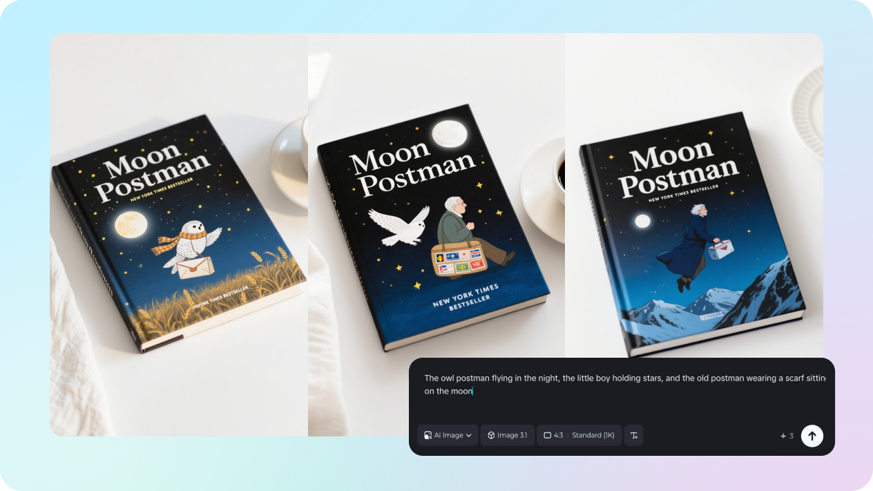 transform text to cover