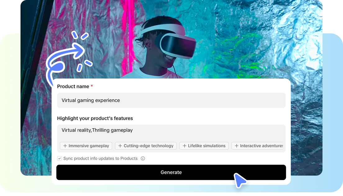 One-click text to animation AI marketing videos