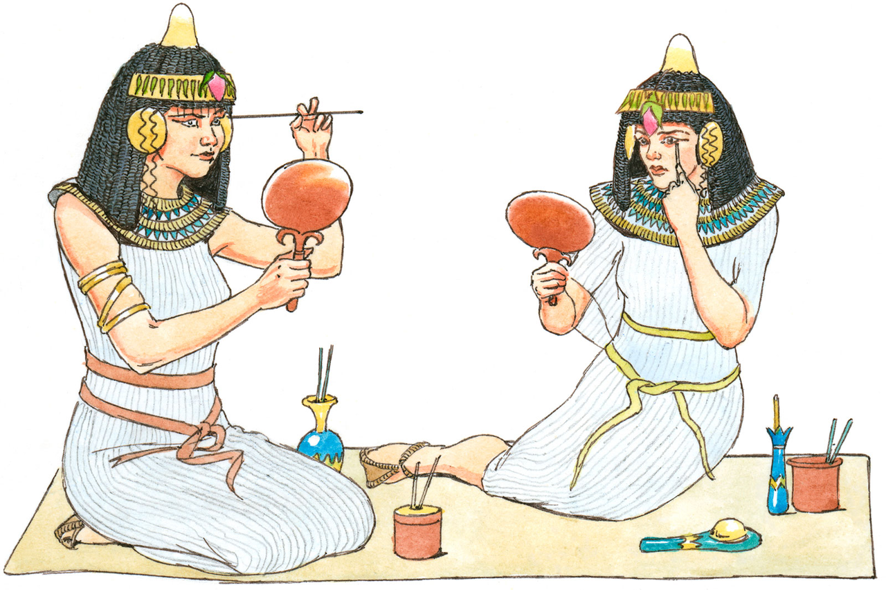 مستحضرات التجميل في الحضارات القديمة