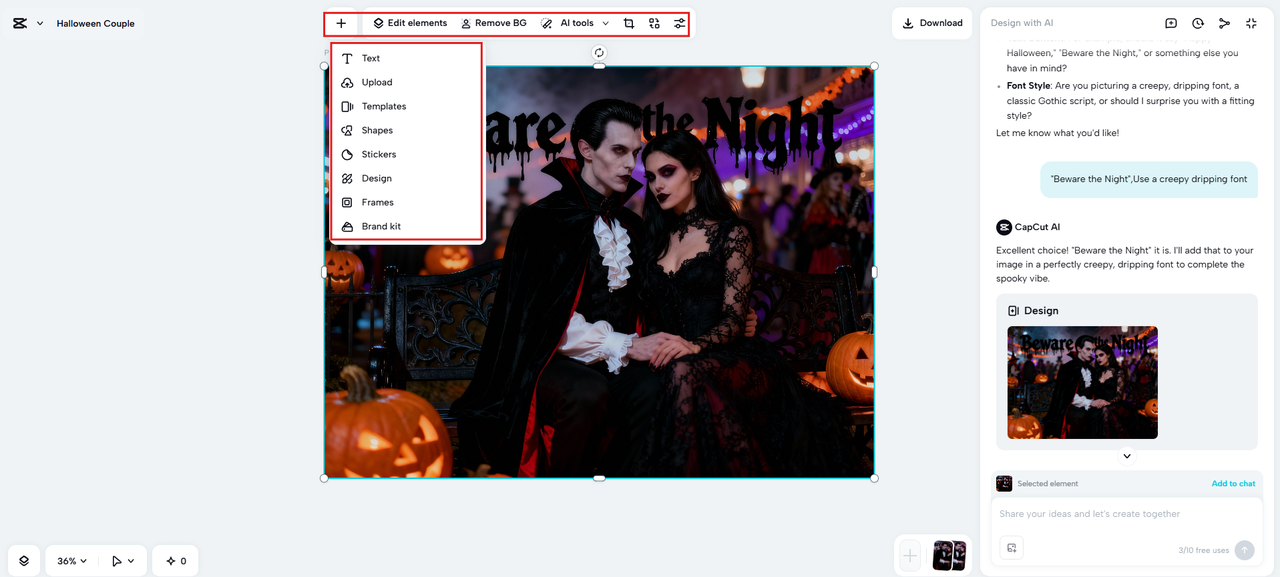 Vylepšete obraz pomocí nástrojů pro úpravy