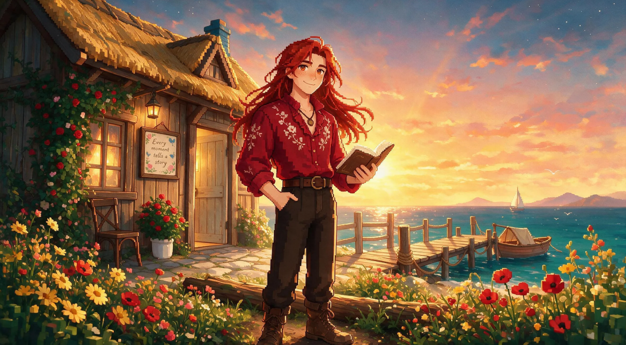 Prompt for Elliott-inspired character