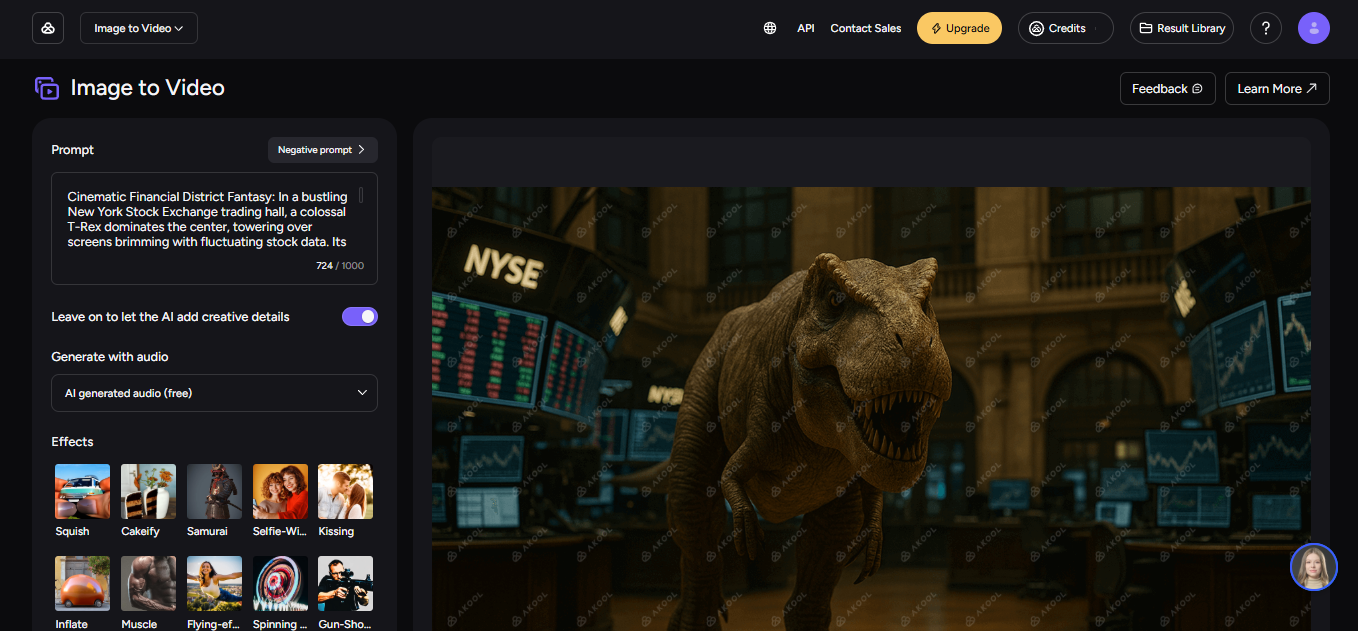 Akool - เทคโนโลยี AI สร้างภาพเป็นวิดีโอฟรีแบบไม่ต้องลงชื่อเข้าใช้