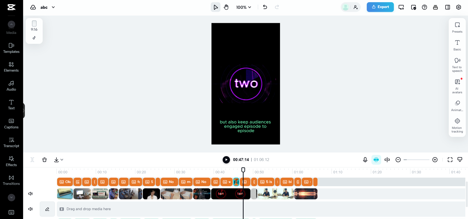 Smarter editing control