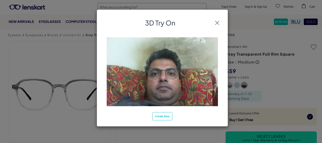 Lenskart 3D