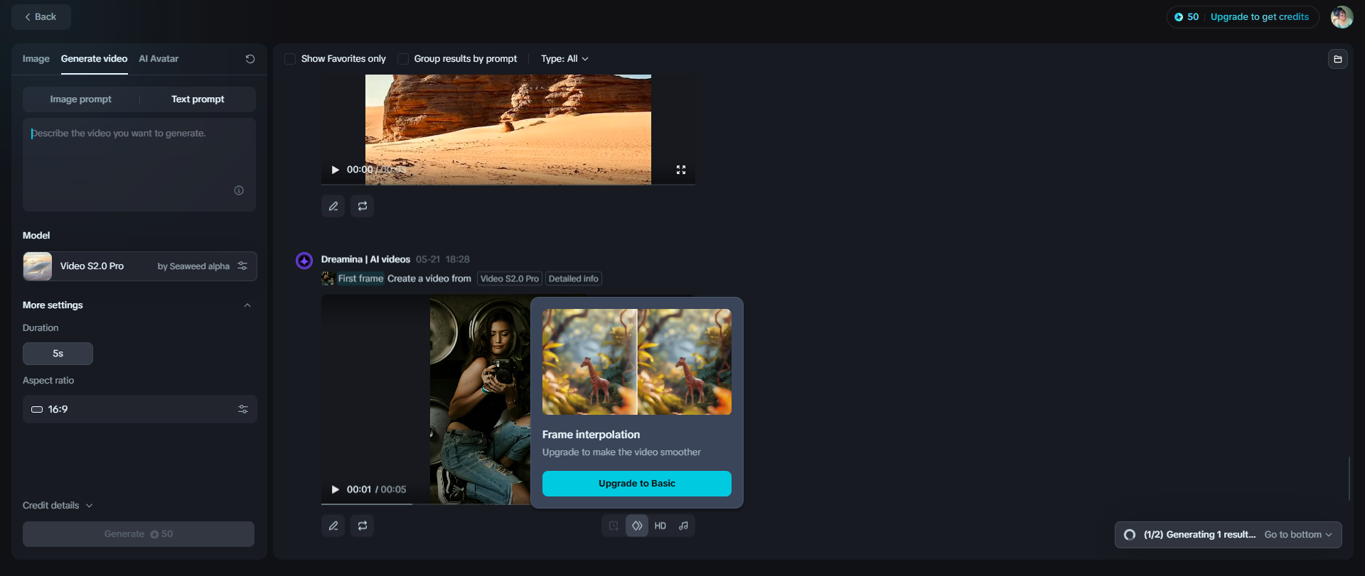 Interpolação de quadros
