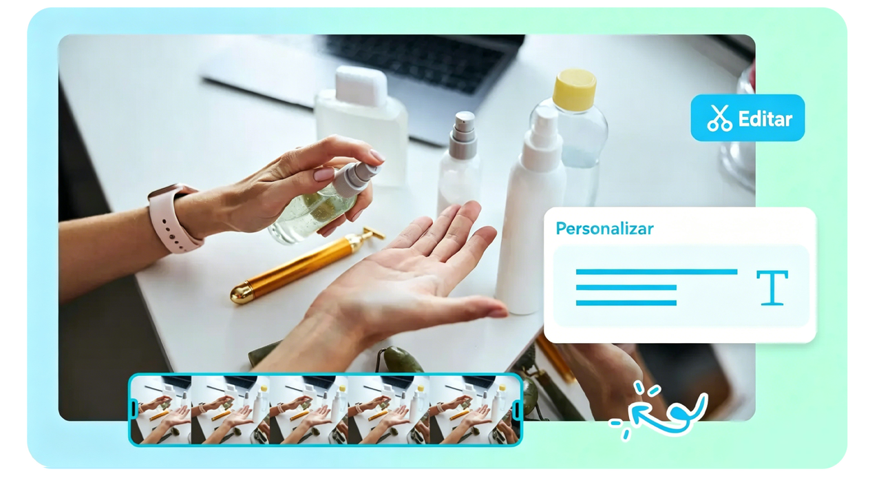 Cree videos para publicidad de manera eficiente 